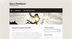 Desktop Screenshot of marco-steinhaeuser.de